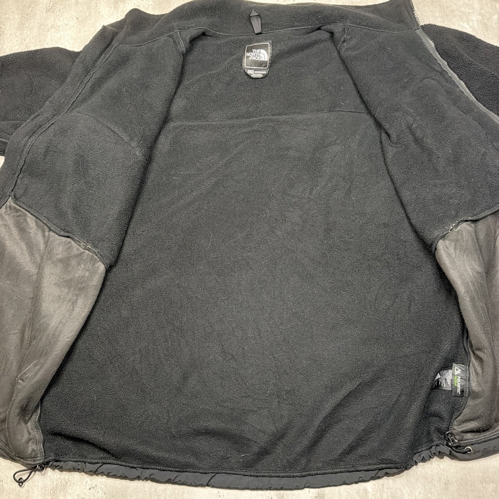 The North Face Retro Denali Fleece Jacket Mens Black Full Zip Polartec XL - Picture 5 of 9